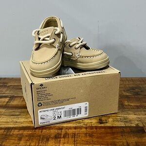 Sperry Baby Tan Boat Shoes